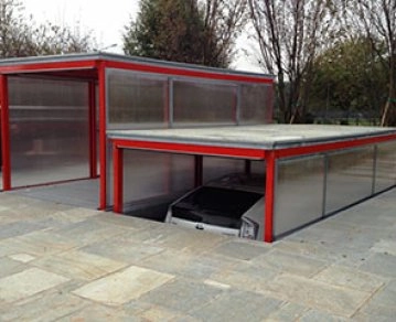 3 box voiture enterre