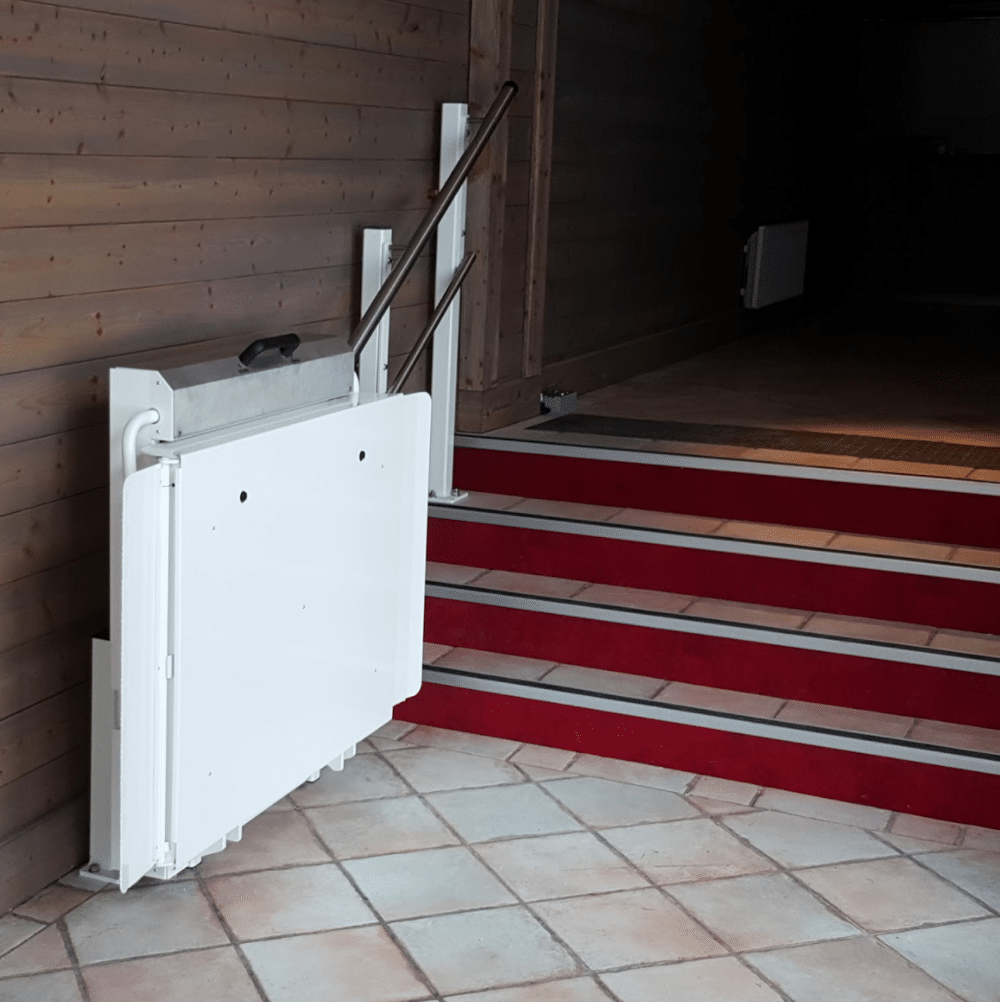 Plateforme escalier droit GTL2